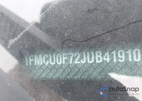 2018 Ford Escape S from USA, damaged, VIN 1FMCU0F72JUB41910